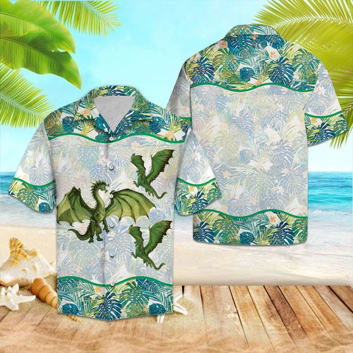 Hawaiian Shirt Dragon Tropical For Men Women