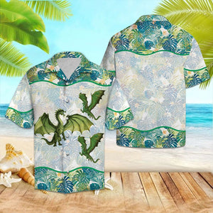 Hawaiian Shirt Dragon Tropical For Men Women
