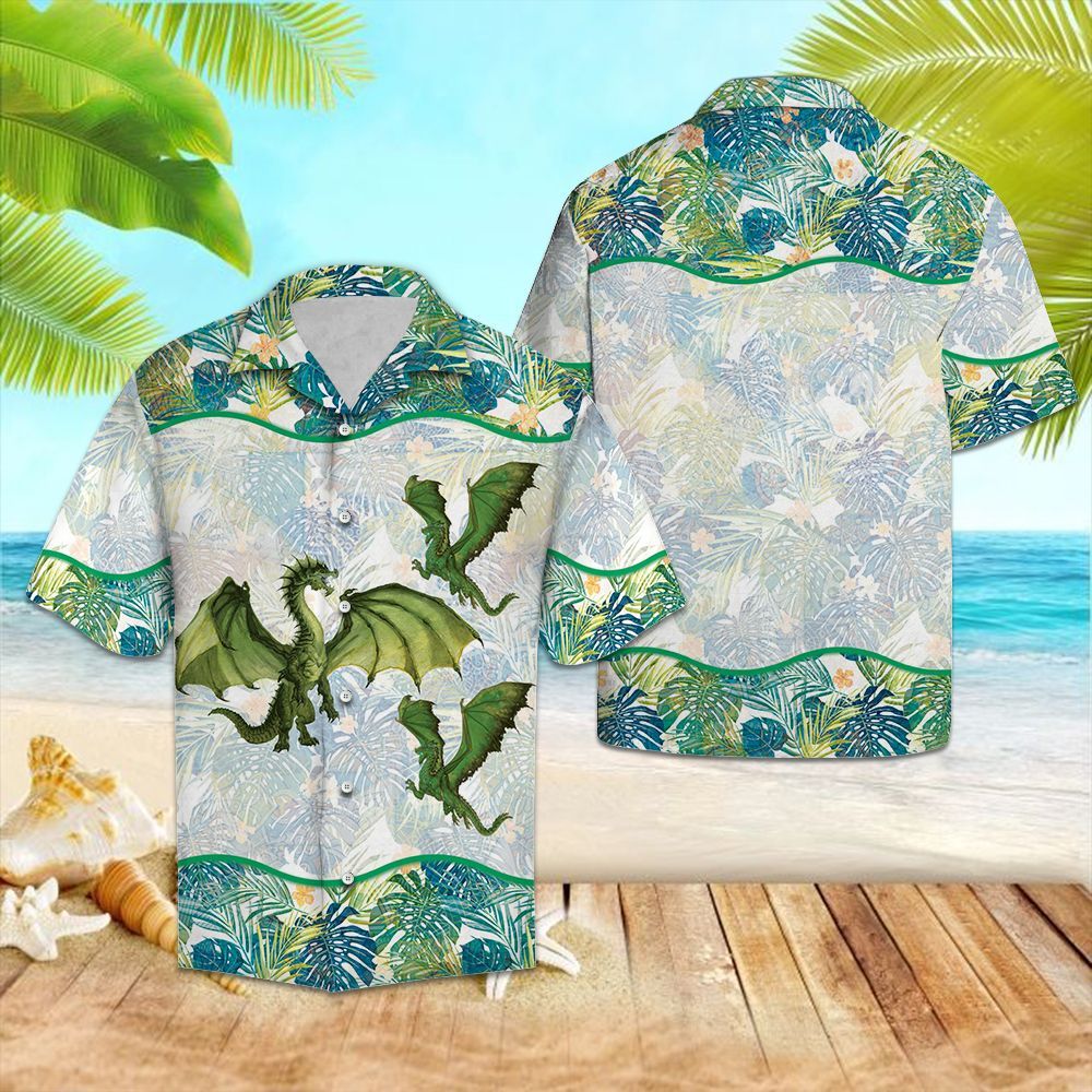 Hawaiian Shirt Dragon Tropical For Men Women