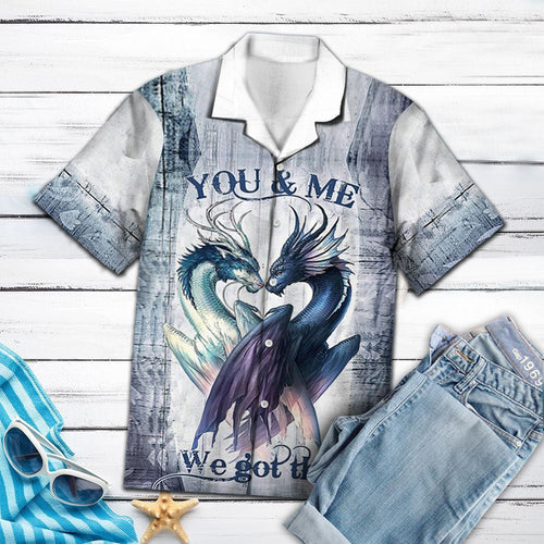 Hawaiian Shirt Dragon You Me For Women Men