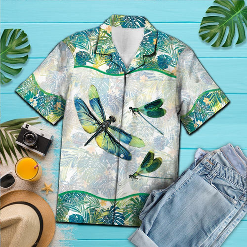 Hawaiian Shirt Dragonfly Tropical For Men Women