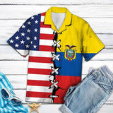 Hawaiian Shirt Ecuador Root For Men Women