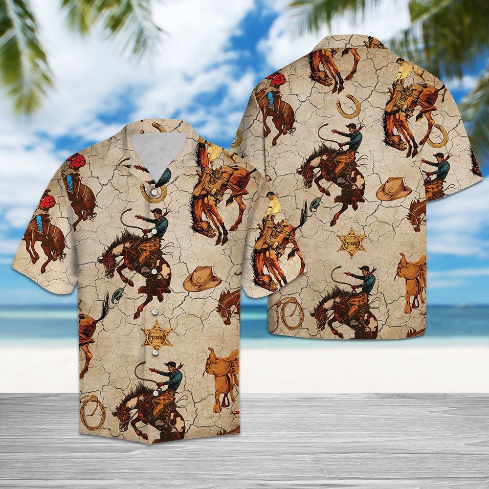 Hawaiian Shirt Exciting Rodeo For Men Women
