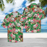 Hawaiian Shirt French Bulldog Tropical Coconut For Men Women