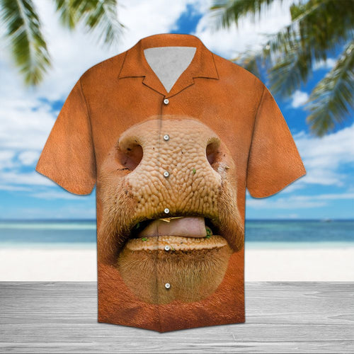 Hawaiian Shirt Funny Cow Hawai For Men Women