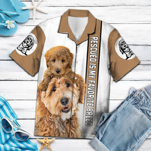 Hawaiian Shirt Goldendoodle Is My Favorite Breed For Men Women