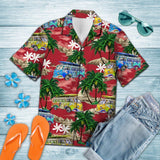 Hawaiian Shirt Hippie Car Palm Island For Women Men