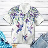 Hawaiian Shirt Hummingbird Flower For Men Women