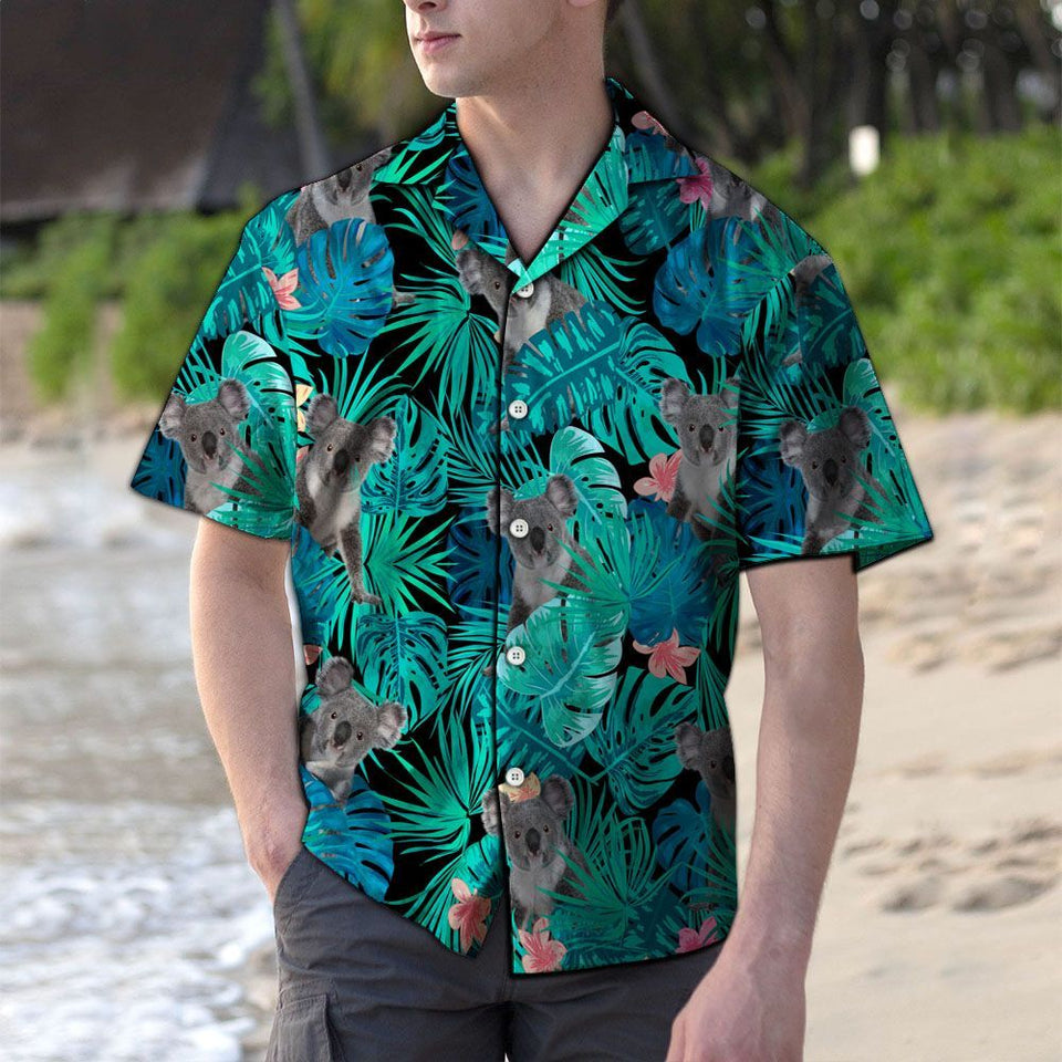 Hawaiian Shirt Koalas Tropical For Men Women