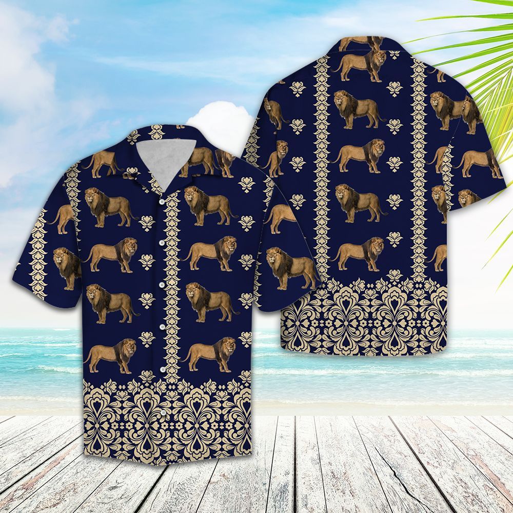 Hawaiian Shirt Lion Lover For Men Women