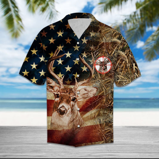 Hawaiian Shirt Love Hunting For Women Men