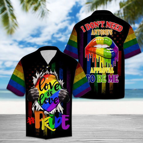 Hawaiian Shirt Love Is Love Lgbt Pride For Men Women