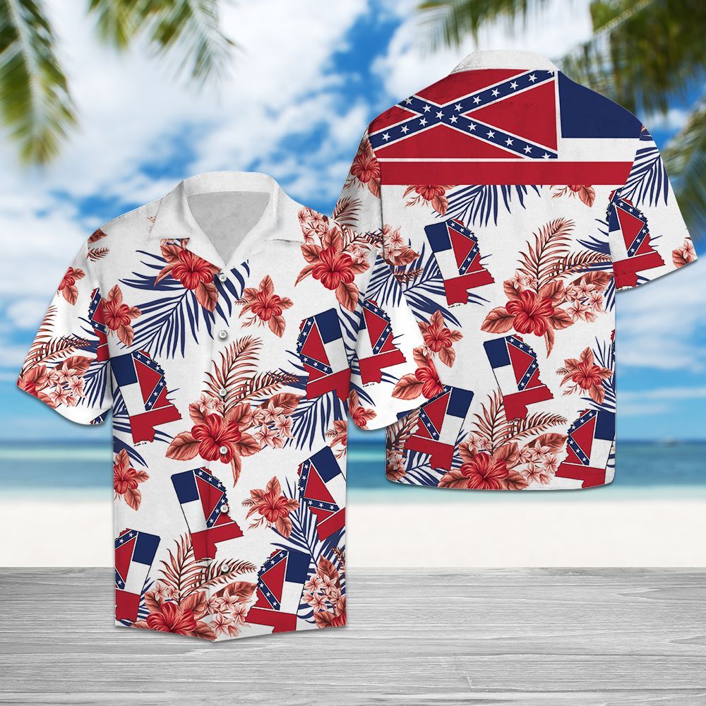 Hawaiian Shirt Mississippi Proud For Men Women