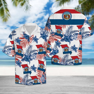 Hawaiian Shirt Missouri Proud For Men Women