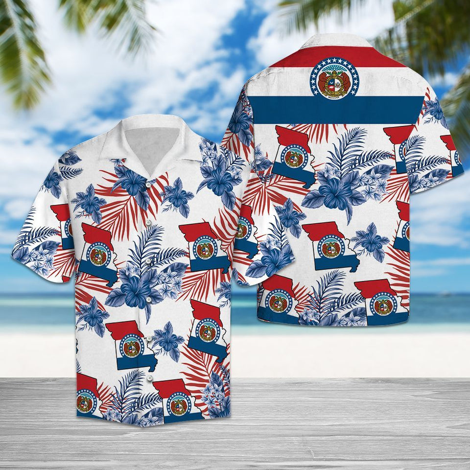 Hawaiian Shirt Missouri Proud For Men Women