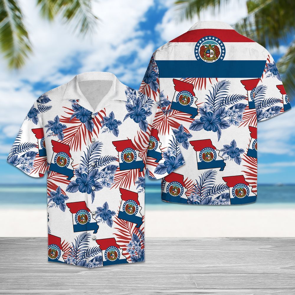 Hawaiian Shirt Missouri Proud For Men Women