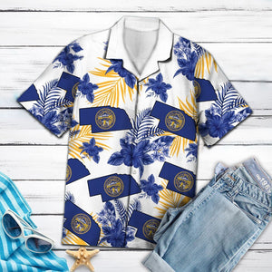 Hawaiian Shirt Nebraska Proud For Men Women
