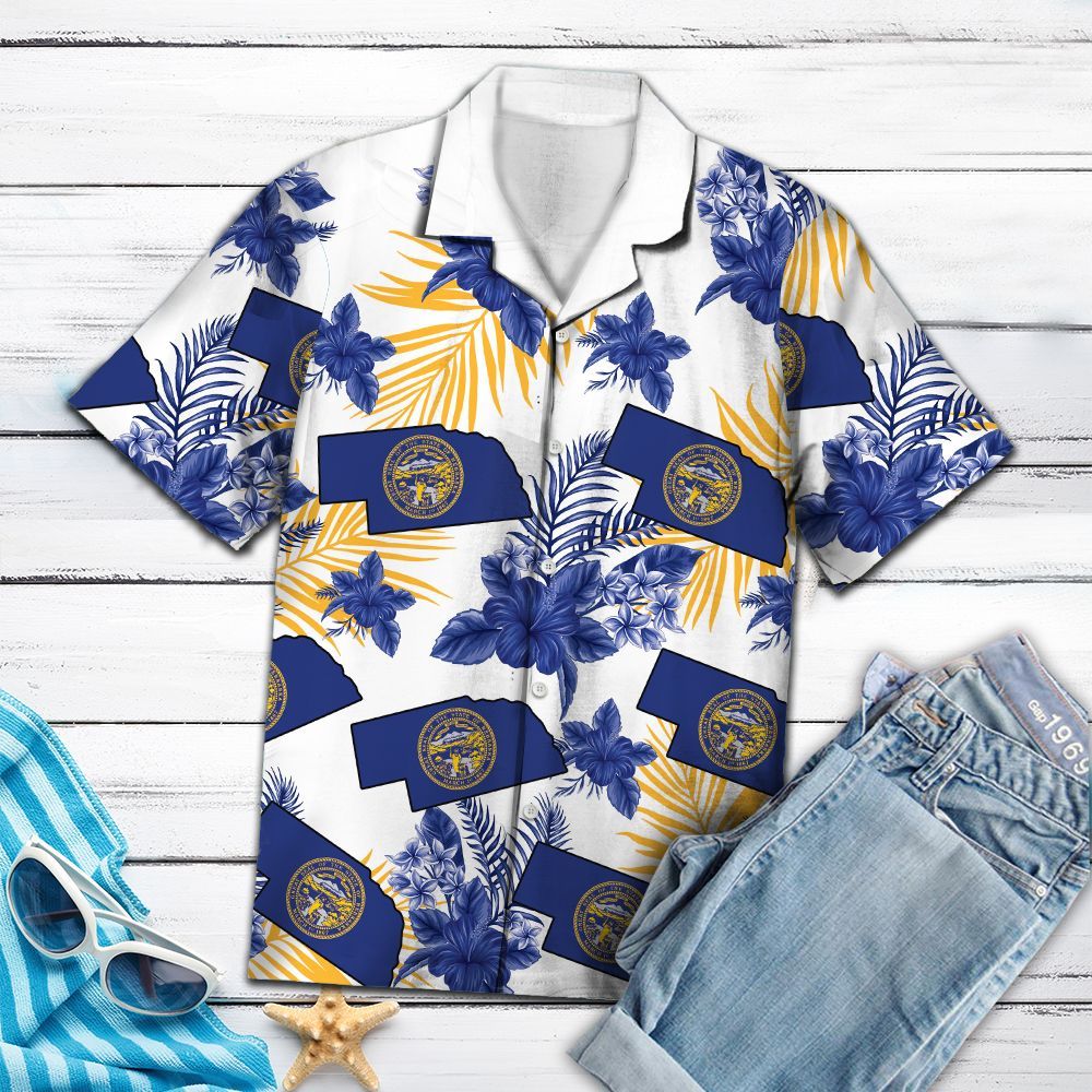 Hawaiian Shirt Nebraska Proud For Men Women