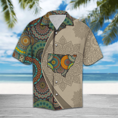 Hawaiian Shirt New South Wales Mandala For Men Women