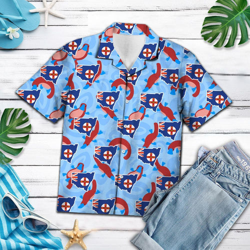 Hawaiian Shirt New South Wales Platypuses For Men Women