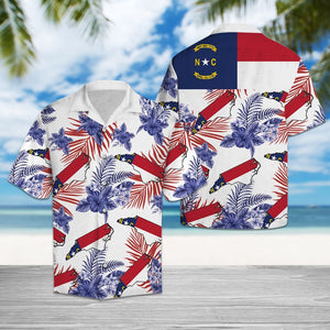Hawaiian Shirt North Carolina Proud For Men Women
