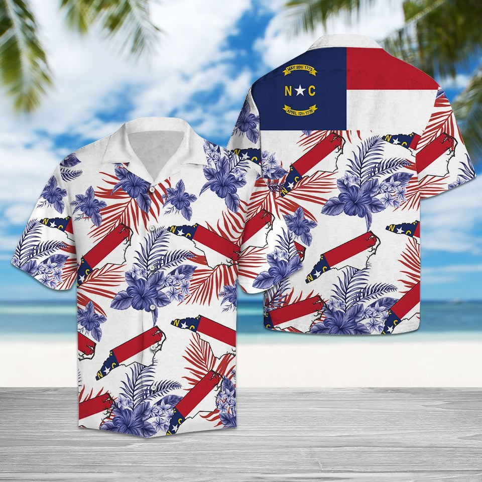 Hawaiian Shirt North Carolina Proud For Men Women