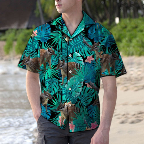 Hawaiian Shirt Numbat Tropical For Men Women