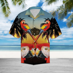 Hawaiian Shirt Parrot Beauty For Women Men