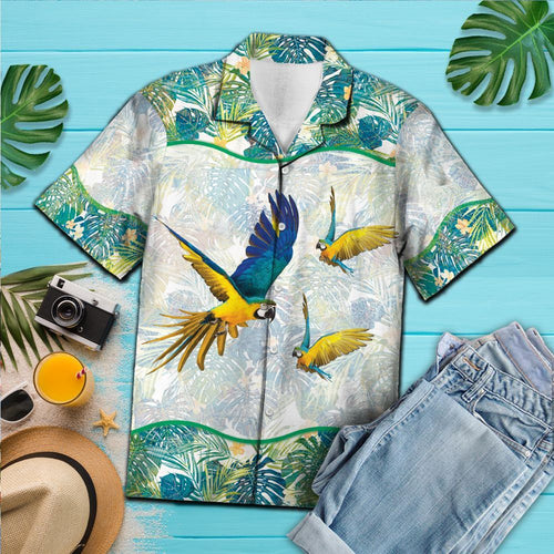 Hawaiian Shirt Parrot Tropical For Men Women