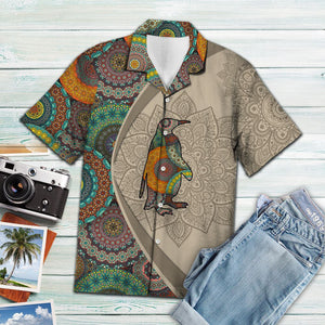 Hawaiian Shirt Penguin Mandala For Men Women