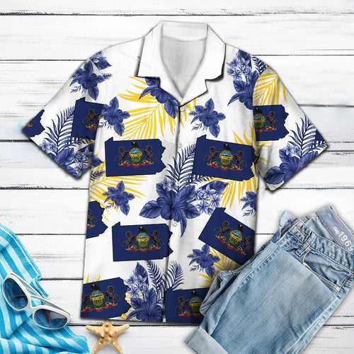 Hawaiian Shirt Pennsylvania Proud For Men Women