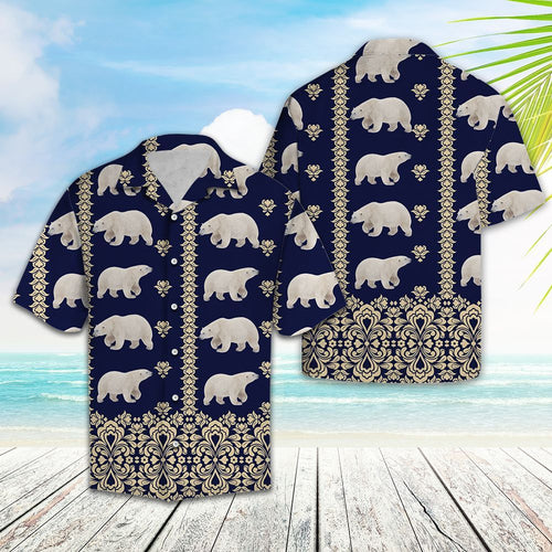 Hawaiian Shirt Polar Bear Lover For Men Women