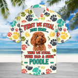 Hawaiian Shirt Poodle Steal Your Heart For Men Women