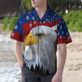 Hawaiian Shirt Proud Eagle For Men Women