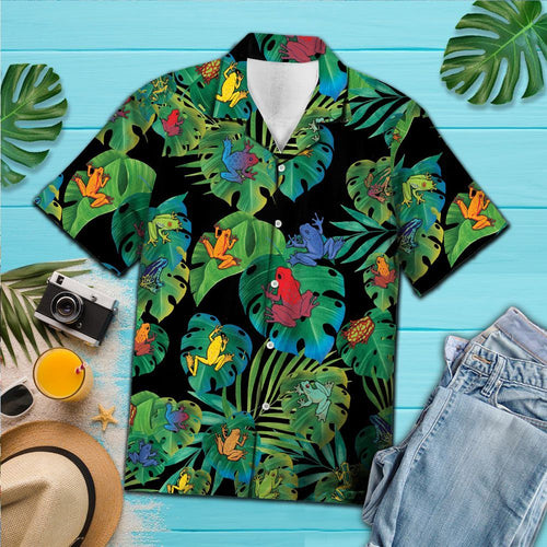 Hawaiian Shirt Rainforest Frogs For Men Women
