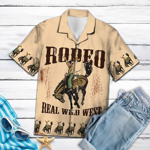 Hawaiian Shirt Rodeo Real Wild West For Men Women