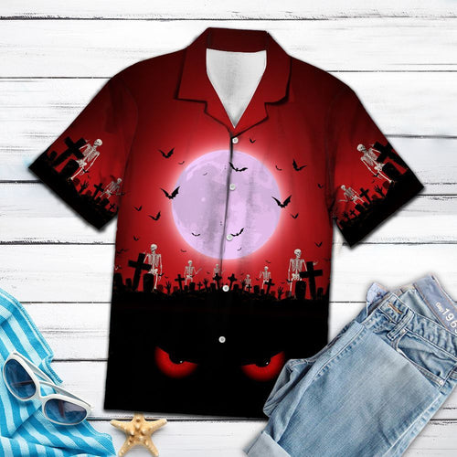 Hawaiian Shirt Skeleton Evil For Men Women