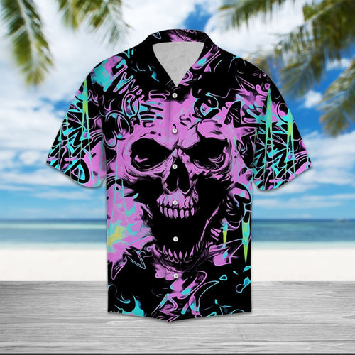 Hawaiian Shirt Skull Edm For Women Men
