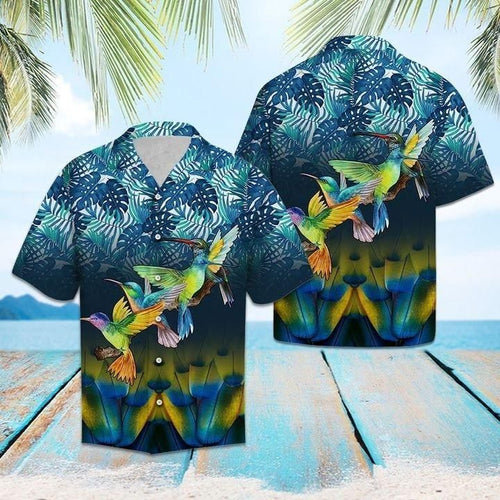 Hummingbird Forest Hawaiian Shirt For Men Women