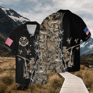 Hunting Hawaiian Shirt For Men Women