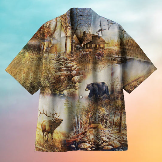 Hunting Hawaiian Shirt For Men Women