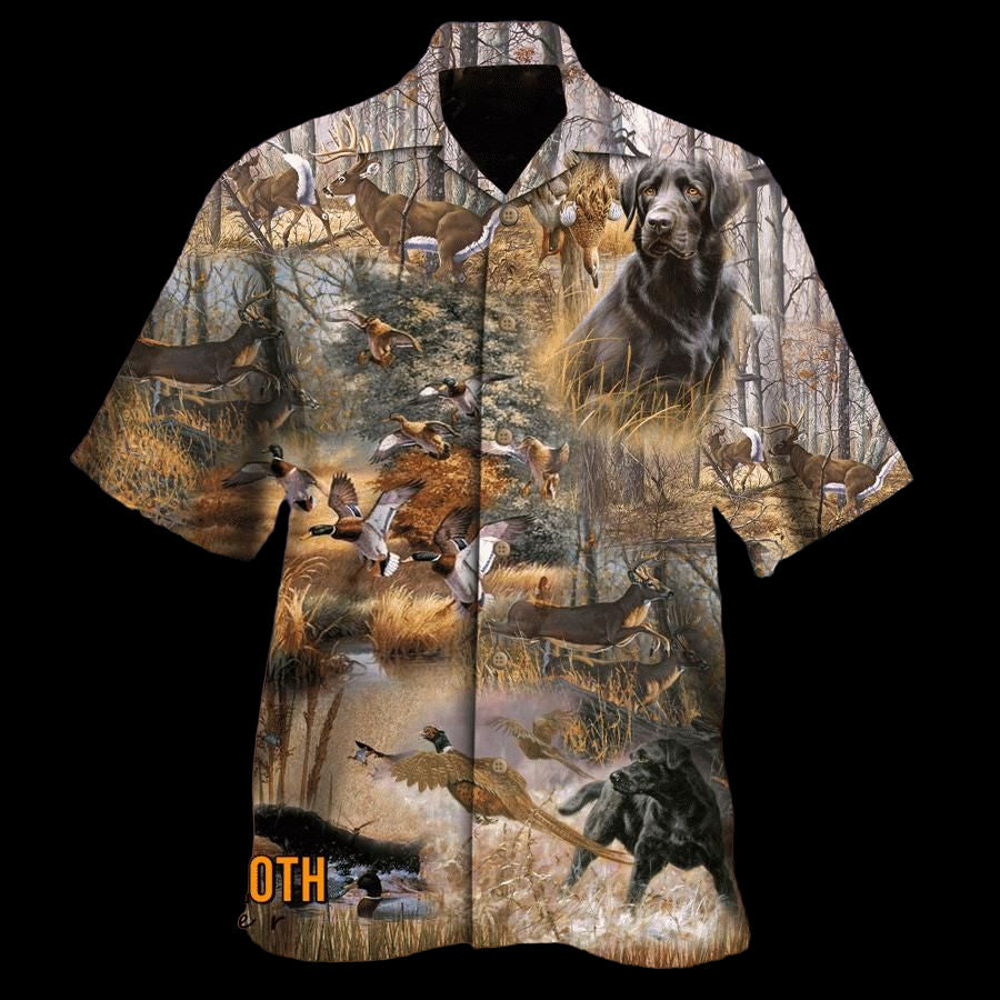 Hunting Is My Life Brown Unique Design Hawaiian Shirt For Men Women