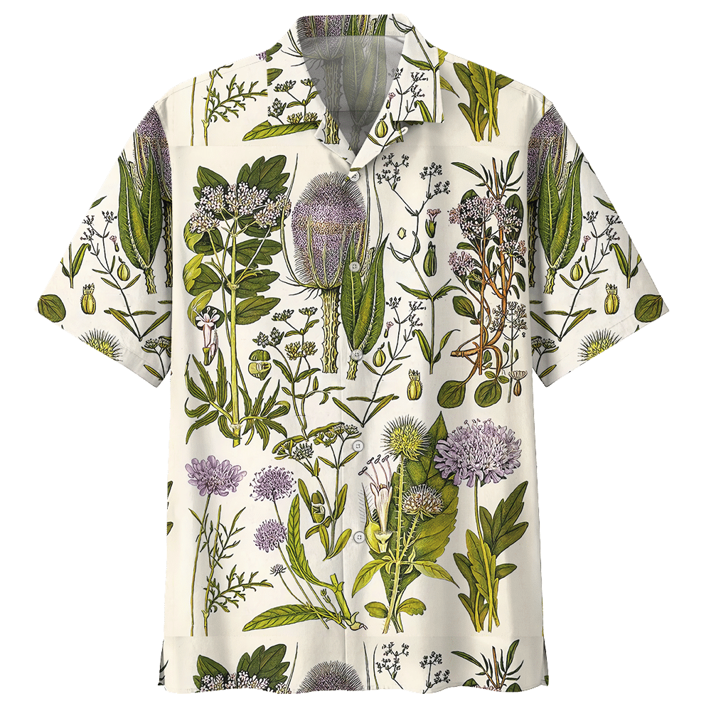 Hydrangea Botanical Hawaiian Shirt For Men Women
