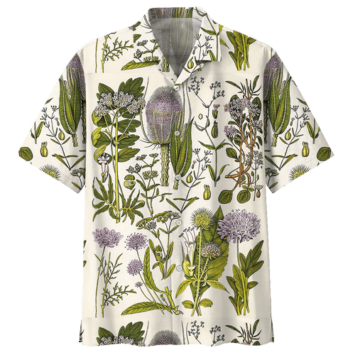 Hydrangea Botanical Hawaiian Shirt For Men Women