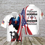 I Am A Veteran I Believe In God Family Country Hawaiian Shirt For Men Women