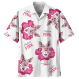 I Believe In Pink Pig Hawaiian Shirt For Men Women