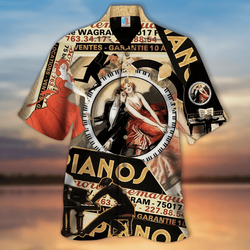 I Want To Be A Concert Pianist Hawaiian Shirt For Men Women