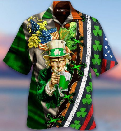 I Want You To Drink Beer Saint Patricks Day Hawaiian Shirt For Men Women