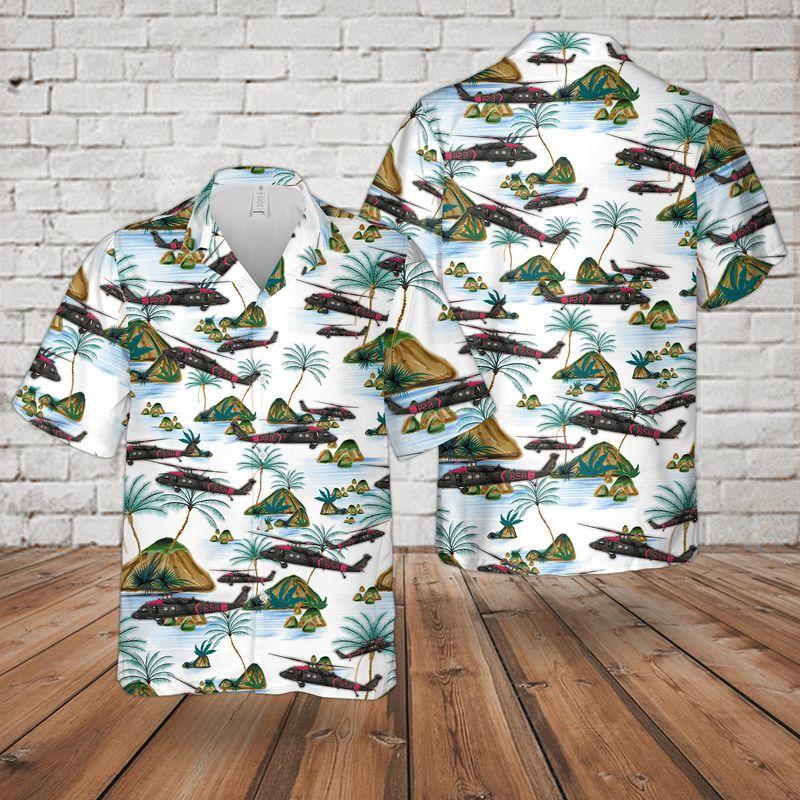 Idaho National Guard Black Hawks Hawaiian Shirt For Men Women