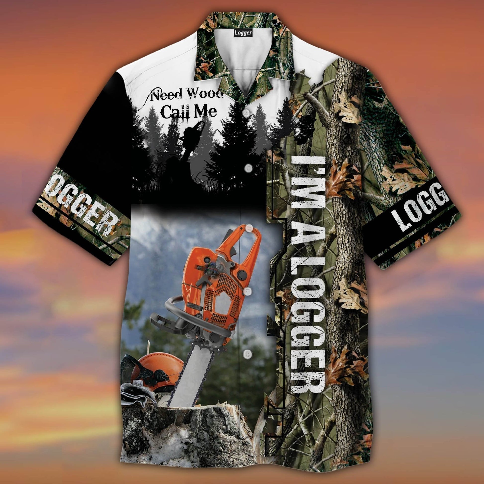 Im A Logger Hawaiian Shirt For Men Women